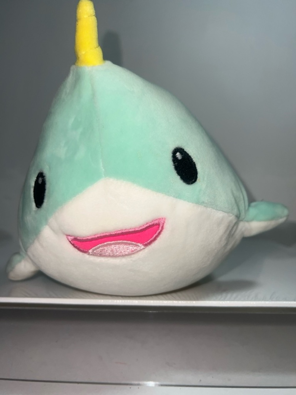 ✨ Fiesta Toys Lil' Huggy "Lyssa" Narwhal Plush Stuffed Animal ✨